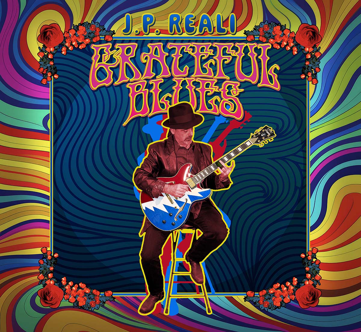 JP Reali Grateful Blues Cover